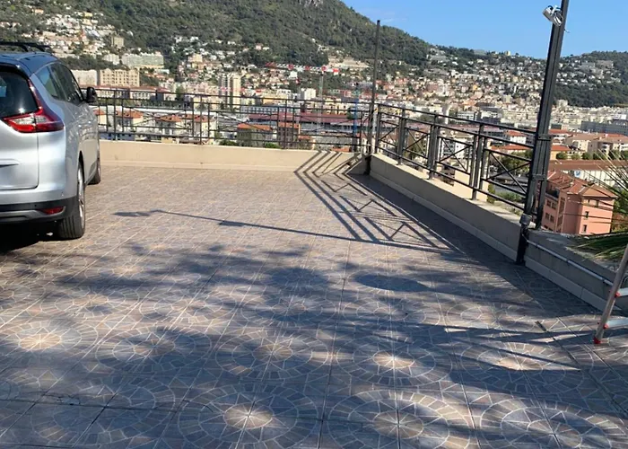 02 Vue Panoramique -wifi- Parking Prive -nice アパート ニース