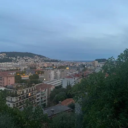 Apartment 02 Vue Panoramique -wifi- Parking Prive -nice Nice