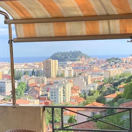 02 Vue Panoramique -wifi- Parking Prive -nice Apartment Nice
