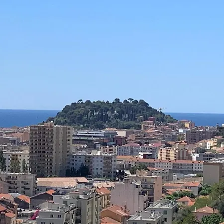 02 Vue Panoramique -wifi- Parking Prive -nice