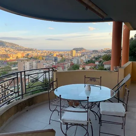 02 Vue Panoramique -wifi- Parking Prive -nice Apartment