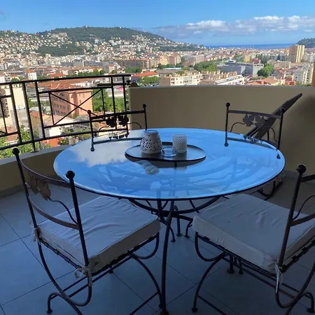 02 Vue Panoramique -wifi- Parking Prive -nice Apartment *